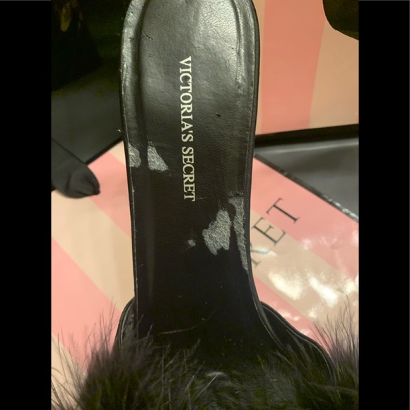 Victoria’s Secret Boudoir Bed Slippers Heels SZ 10 - Picture 7 of 11